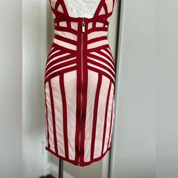 Custom made open back club dress - Picture 4 of 13